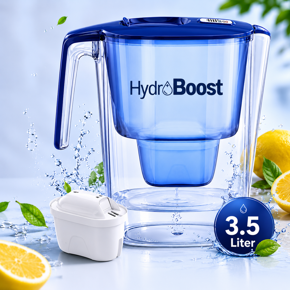The Pure Wasserfilter und The Clear Ersatzkartusche für noch gesünderes Wasser