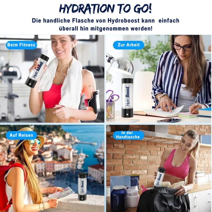 HydroBoost - Dein Upgrade in jeder Flasche