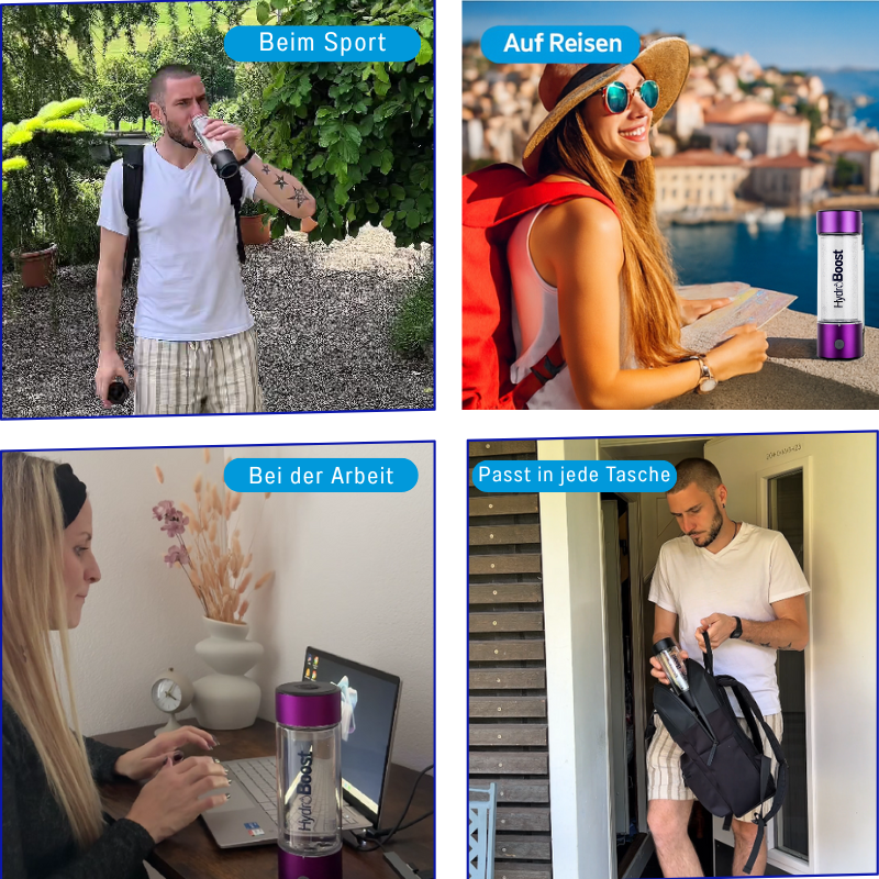 HydroBoost - Dein Upgrade in jeder Flasche