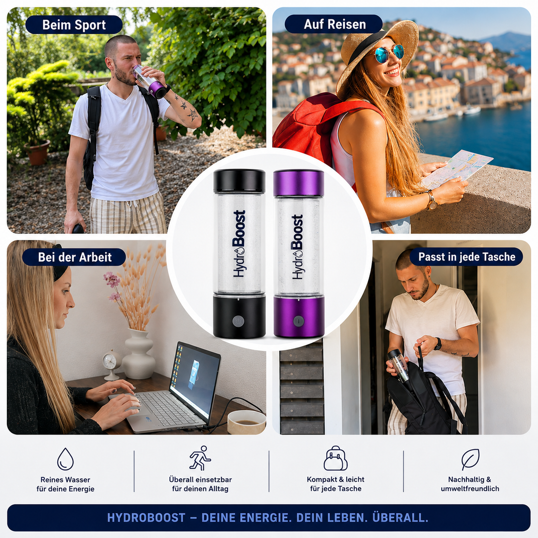 HydroBoost - Dein Upgrade in jeder Flasche
