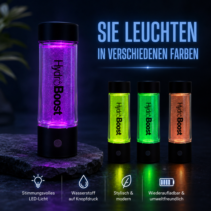 HydroBoost - Dein Upgrade in jeder Flasche