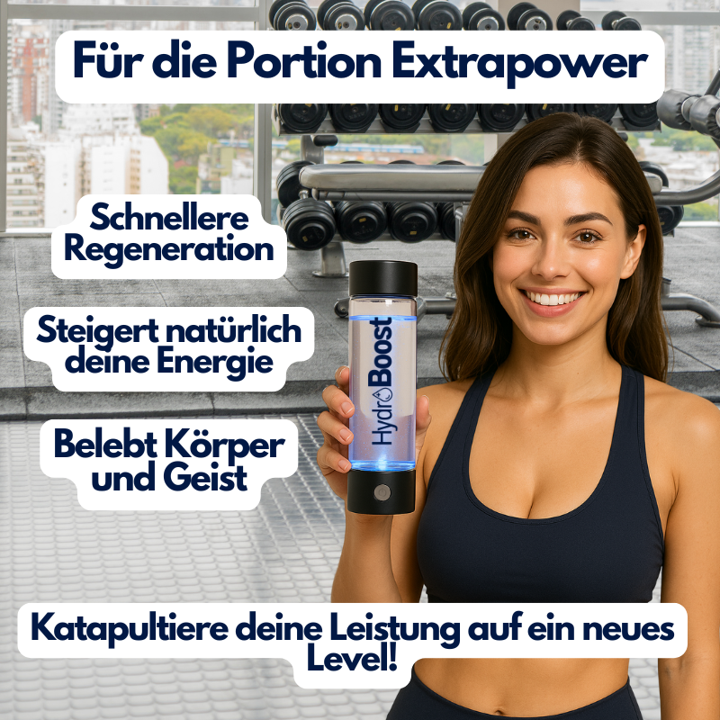HydroBoost - Dein Upgrade in jeder Flasche